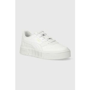 Puma sneakers pentru copii Cali Court Lth PS culoarea alb imagine