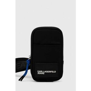 Karl Lagerfeld Jeans carcasa de telefon culoarea negru imagine