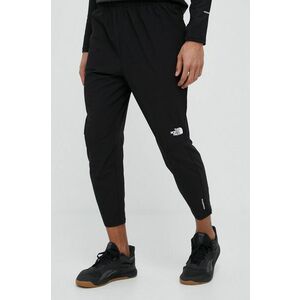 The North Face pantaloni de alergare Movmynt culoarea negru, neted imagine
