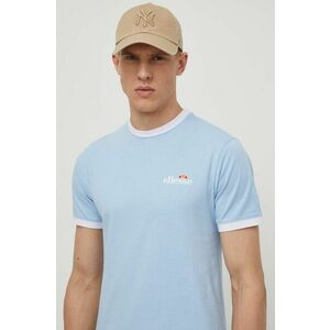 Ellesse tricou din bumbac Meduno T-Shirt barbati, culoarea albastru marin, cu imprimeu, SHR10164 imagine