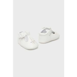 Mayoral Newborn papuci bebe culoarea alb imagine