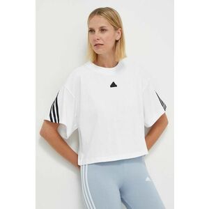 adidas tricou din bumbac femei, culoarea alb IV5270 imagine