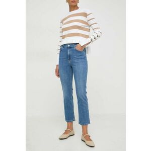 Marella jeansi femei high waist imagine