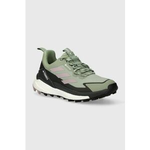 adidas TERREX pantofi Free Hiker 2 Low GTX femei, culoarea verde, IE5100 imagine