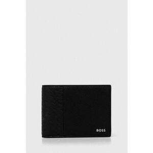 BOSS portofel barbati, culoarea negru imagine