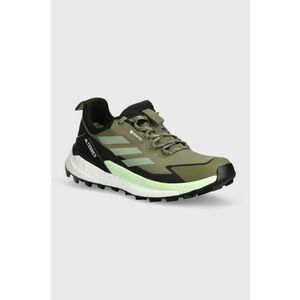 adidas TERREX pantofi Free Hiker 2 Low GTX barbati, culoarea verde, IE5104 imagine