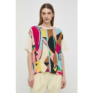 Weekend Max Mara bluză de mătase cu model 2415940000000 imagine