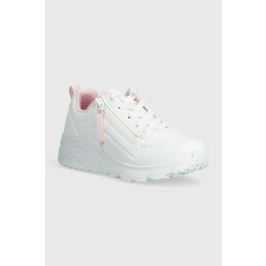 Skechers sneakers pentru copii UNO LITE EASY ZIP culoarea alb imagine
