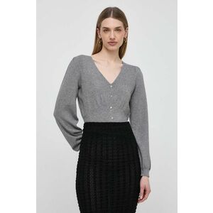 Morgan pulover femei, culoarea gri, light imagine