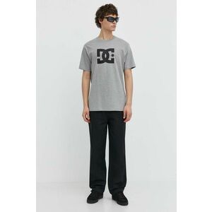 DC tricou din bumbac Star barbati, culoarea gri, cu imprimeu, ADYZT05373 imagine