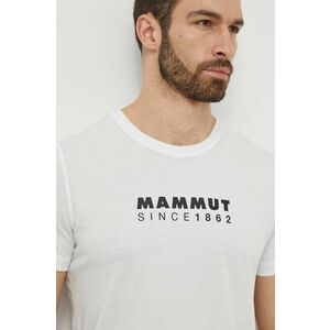 Mammut tricou sport Mammut Core culoarea alb, cu imprimeu imagine