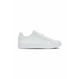 K-Swiss sneakers din piele COURT TIEBREAK culoarea alb, 07011.154.M imagine