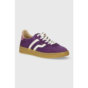 Gant sneakers din piele intoarsă Cuzima culoarea violet, 28533550.G507 imagine