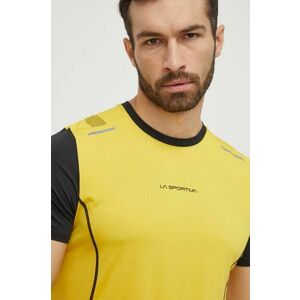 LA Sportiva tricou sport Tracer culoarea galben, modelator, P71100999 imagine