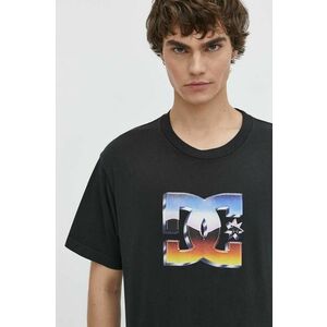 DC tricou din bumbac barbati, culoarea negru, cu imprimeu, ADYZT05355 imagine