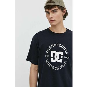 DC tricou din bumbac barbati, culoarea albastru marin, cu imprimeu, ADYZT05376 imagine