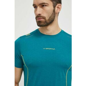 LA Sportiva tricou sport Tracer culoarea verde, cu imprimeu, P71733733 imagine