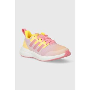 adidas sneakers pentru copii FortaRun 2.0 K culoarea roz imagine