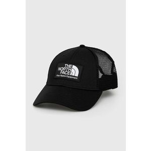 The North Face șapcă culoarea negru, cu imprimeu imagine