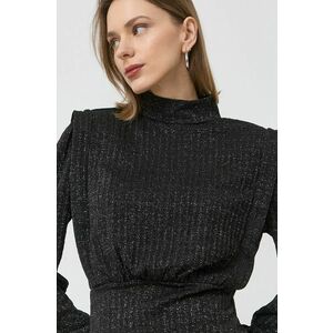 Morgan bluza femei, culoarea negru, modelator imagine