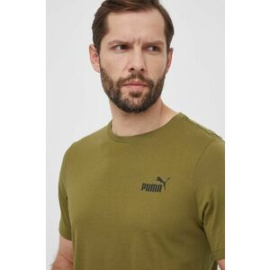 Puma tricou bărbați, culoarea verde, uni 624264 imagine