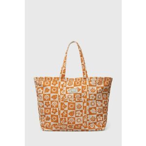 Billabong geanta de bumbac culoarea portocaliu imagine