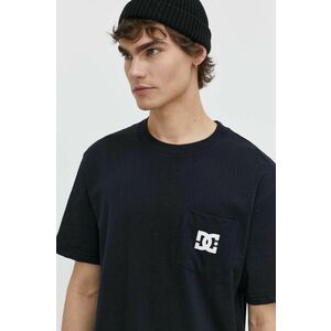 DC tricou din bumbac barbati, culoarea negru, cu imprimeu, ADYZT05377 imagine