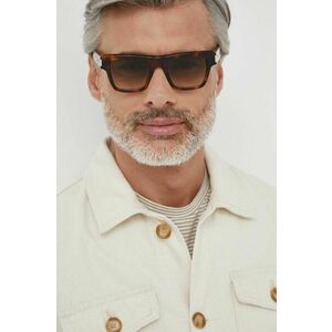 Saint Laurent ochelari de soare barbati, culoarea maro imagine