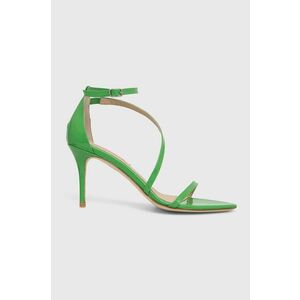 Custommade sandale de piele Amy Patent culoarea verde, 000200098 imagine