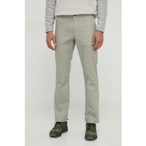 Columbia pantaloni Flex ROC Utility barbati, culoarea gri, drept, 2054024 imagine