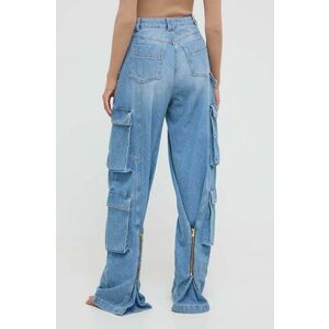 Elisabetta Franchi jeansi femei high waist, PJ56D41E2 imagine