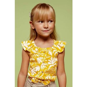Mayoral bluza copii culoarea galben, modelator imagine