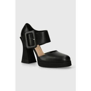 AGL pantofi de piele JANIS culoarea negru, cu toc drept, D269005PGKA0761013 imagine