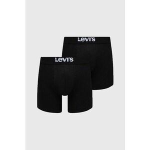 Levi's boxeri 2-pack bărbați, culoarea negru 37149.0824-005 imagine