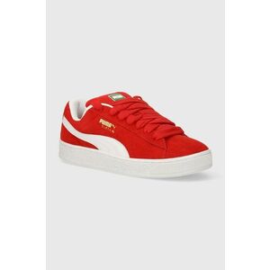 Puma sneakers din piele Suede XL culoarea roșu 395205 imagine