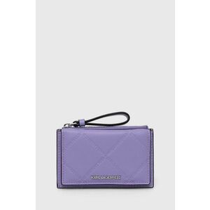 Karl Lagerfeld portofel femei, culoarea violet imagine