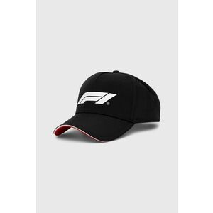 Puma șapcă F1 culoarea negru, cu imprimeu, 025409 25409 imagine