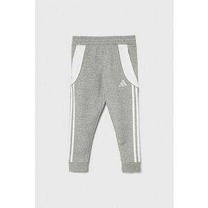 adidas Performance pantaloni de trening pentru copii TIRO24 SWPNTY culoarea gri, melanj imagine