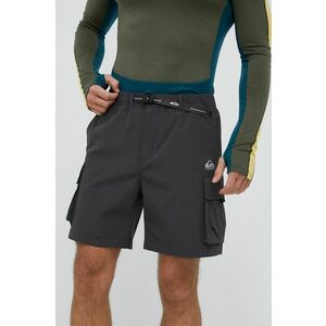 Quiksilver pantaloni scurți outdoor Run Ashore culoarea gri imagine