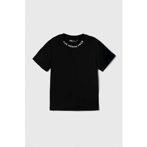 The North Face tricou din bumbac NEW SS ZUMU TEE culoarea negru, cu imprimeu imagine