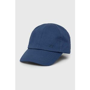zippy șapcă din bumbac pentru copii culoarea albastru marin, neted imagine