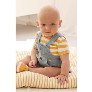 Mayoral Newborn compleu bebe 2-pack culoarea galben imagine