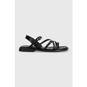 Vagabond Shoemakers sandale de piele Izzy femei, culoarea negru, 5513.101.20 imagine