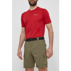 Columbia pantaloni scurți sport Silver Ridge Utility bărbați, culoarea verde 2030744 imagine