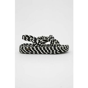 Bohonomad sandale Bodrum femei, culoarea negru, BOD.0120.PRS imagine