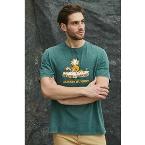 Medicine tricou barbati, culoarea verde, cu imprimeu imagine
