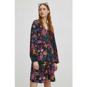 Medicine rochie midi, evazati imagine