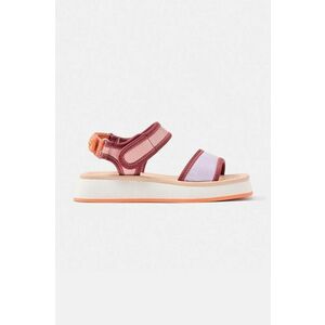 Hoff sandale DEYA femei, culoarea roz, cu platforma, 12439001 imagine