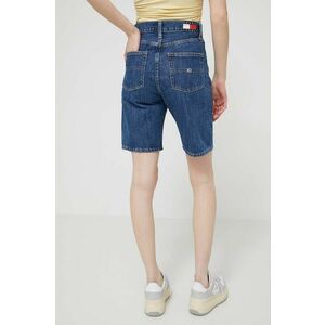 Tommy Jeans pantaloni scurți femei, uni, high waist DW0DW17634 imagine