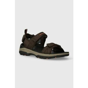 Skechers sandale Tresmen Ryer barbati, culoarea maro imagine